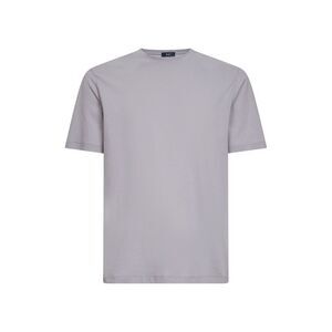 Herno Men Light Grey Lightweight Crepe Voile Jersey T-Shirt